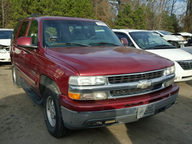 1GNEK13Z32J224318 - 2002 CHEVROLET TAHOE K150 BURGUNDY photo 1