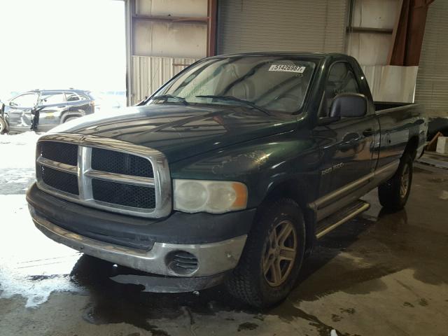 1D7HU16N13J548898 - 2003 DODGE RAM 1500 S GREEN photo 2