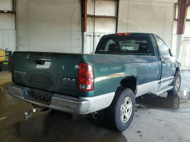 1D7HU16N13J548898 - 2003 DODGE RAM 1500 S GREEN photo 4