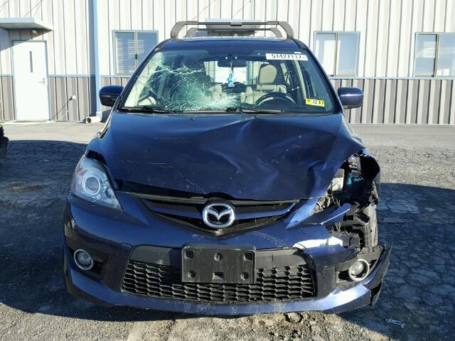 JM1CR293590339328 - 2009 MAZDA 5 BLUE photo 9