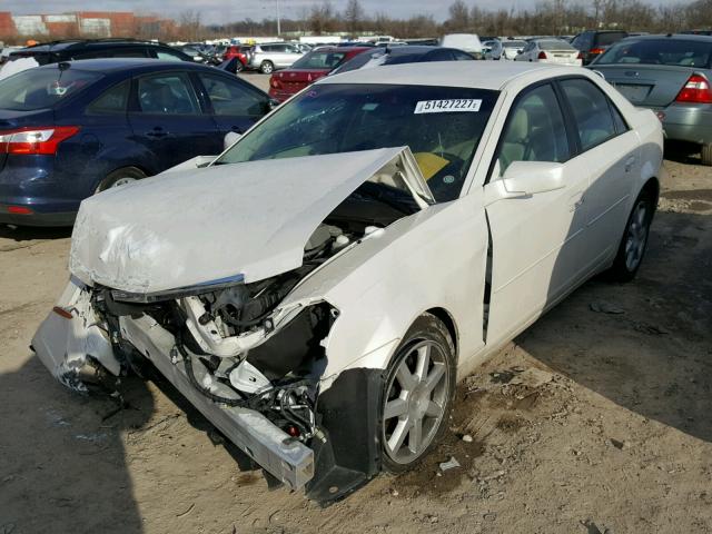 1G6DM577440182543 - 2004 CADILLAC CTS BLACK photo 2