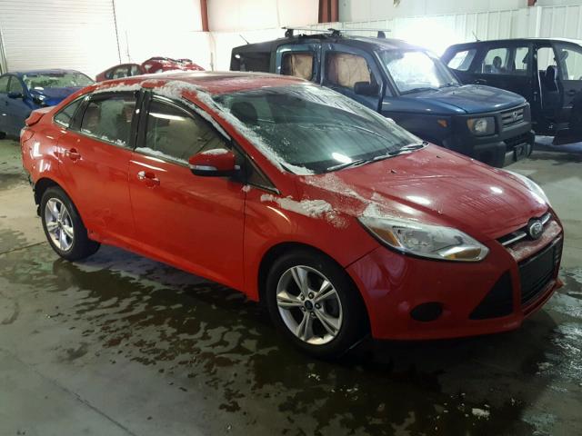 1FADP3F22DL330160 - 2013 FORD FOCUS SE RED photo 1