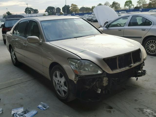 JTHBN36F540129895 - 2004 LEXUS LS 430 TAN photo 1