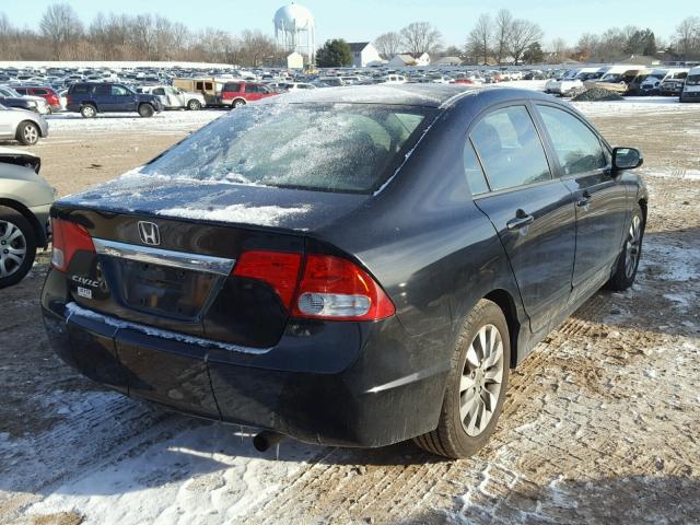2HGFA1F80AH531482 - 2010 HONDA CIVIC EX შავი ფოტო 4