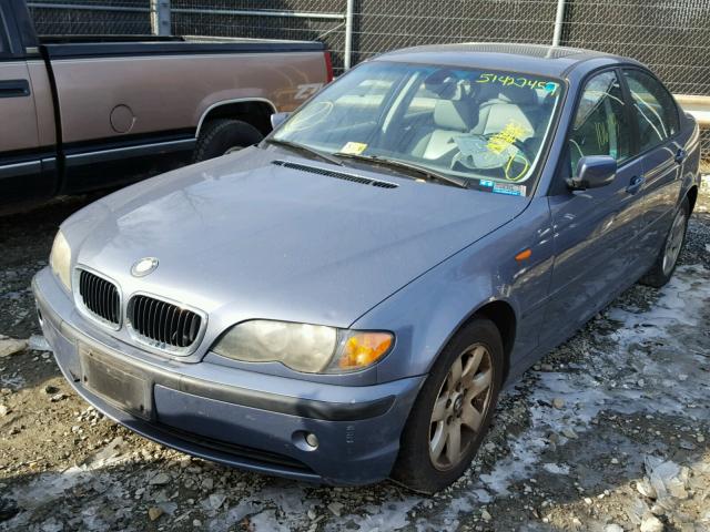 WBAAZ33435KP91885 - 2005 BMW 325 IS SUL BLUE photo 2