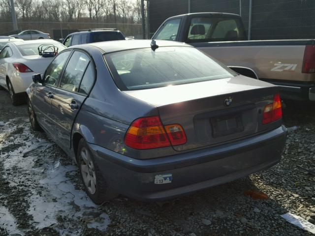 WBAAZ33435KP91885 - 2005 BMW 325 IS SUL BLUE photo 3