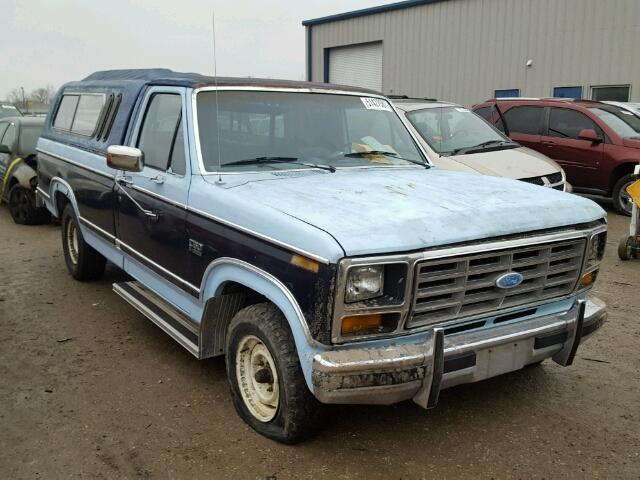 2FTCF15F5ECA50522 - 1984 FORD F150 TWO TONE photo 1