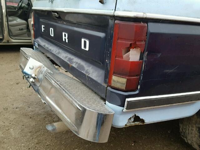 2FTCF15F5ECA50522 - 1984 FORD F150 TWO TONE photo 9