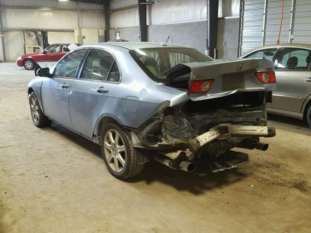 JH4CL96985C022556 - 2005 ACURA TSX BLUE photo 3