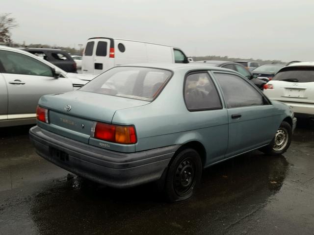 JT2EL46S1R0481458 - 1994 TOYOTA TERCEL STD GREEN photo 4