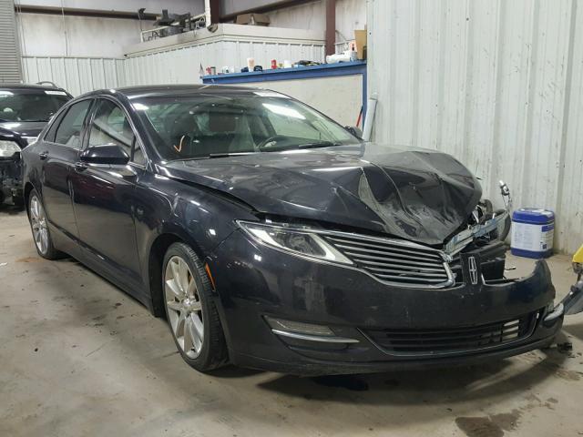 3LN6L2G93ER805771 - 2014 LINCOLN MKZ BLACK photo 1