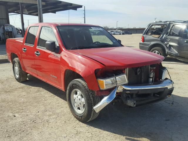 1GCCS136948149530 - 2004 CHEVROLET COLORADO RED photo 1