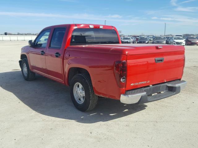 1GCCS136948149530 - 2004 CHEVROLET COLORADO RED photo 3