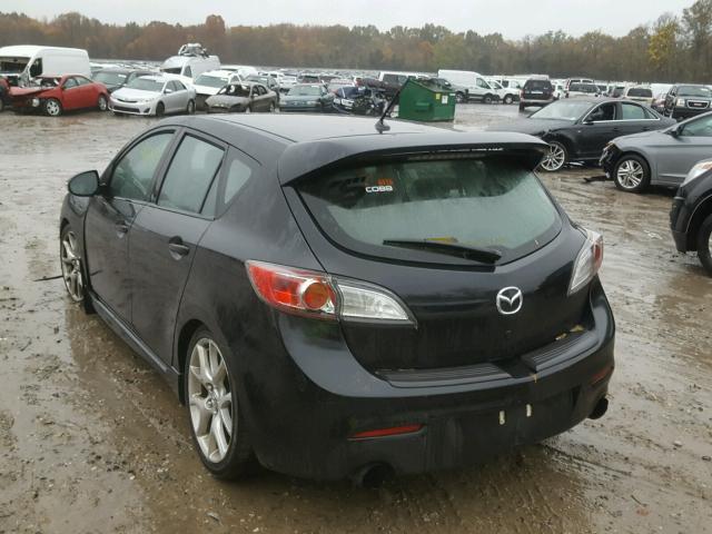 JM1BL1H46A1285800 - 2010 MAZDA SPEED 3 BLACK photo 3