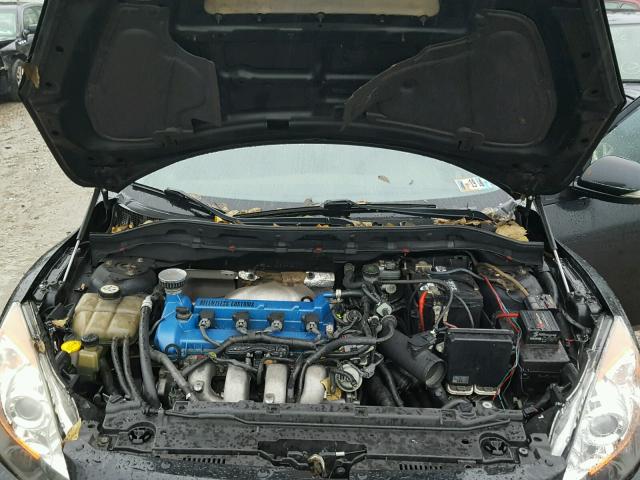 JM1BL1H46A1285800 - 2010 MAZDA SPEED 3 BLACK photo 7