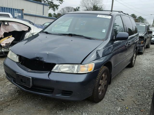 5FNRL18663B121764 - 2003 HONDA ODYSSEY EX GRAY photo 2