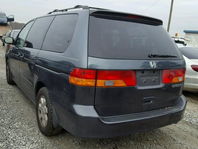 5FNRL18663B121764 - 2003 HONDA ODYSSEY EX GRAY photo 3