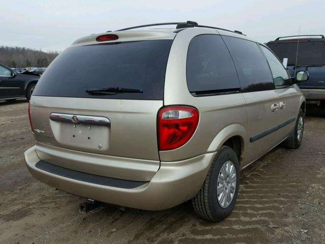 1A4GP45R16B559590 - 2006 CHRYSLER TOWN & COU GOLD photo 4