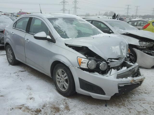 1G1JA5SH0C4203073 - 2012 CHEVROLET SONIC LS SILVER photo 1