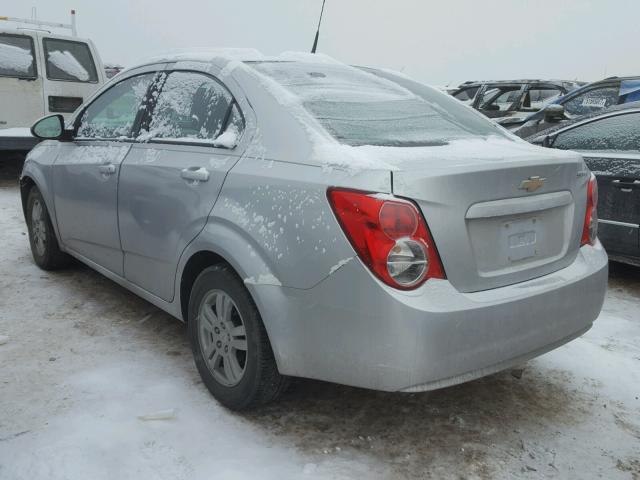 1G1JA5SH0C4203073 - 2012 CHEVROLET SONIC LS SILVER photo 3