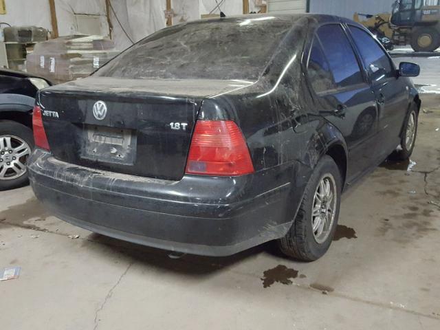 3VWSE69M22M058112 - 2002 VOLKSWAGEN JETTA GLS BLACK photo 4