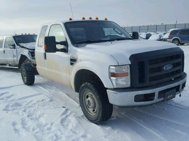 1FTSX21558EB25276 - 2008 FORD F250 SUPER WHITE photo 1