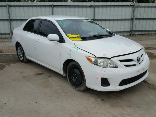 5YFBU4EE4CP006693 - 2012 TOYOTA COROLLA BA WHITE photo 1