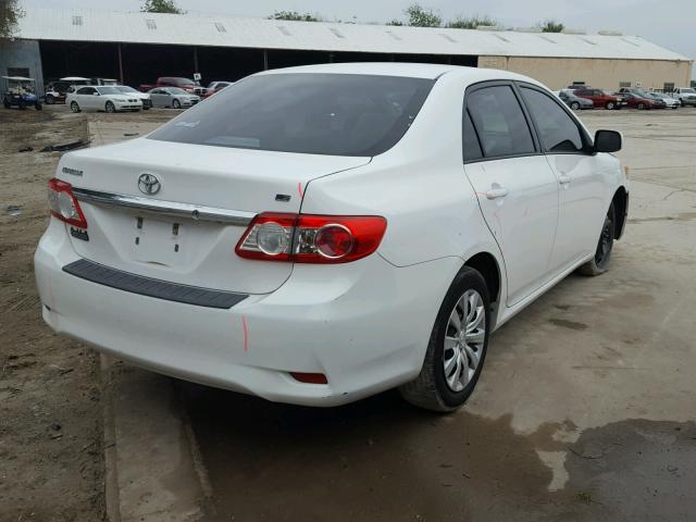 5YFBU4EE4CP006693 - 2012 TOYOTA COROLLA BA WHITE photo 4