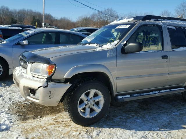 JN8DR09Y93W832717 - 2003 NISSAN PATHFINDER BEIGE photo 9