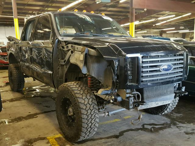 1FTSW21R19EB14721 - 2009 FORD F250 SUPER BLACK photo 1