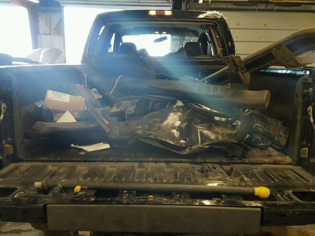 1FTSW21R19EB14721 - 2009 FORD F250 SUPER BLACK photo 9