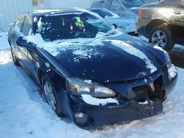 2G2WP552481103505 - 2008 PONTIAC GRAND PRIX BLUE photo 1