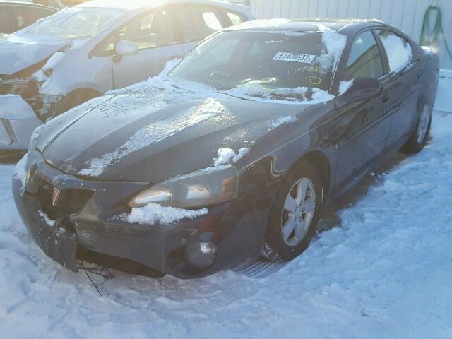 2G2WP552481103505 - 2008 PONTIAC GRAND PRIX BLUE photo 2