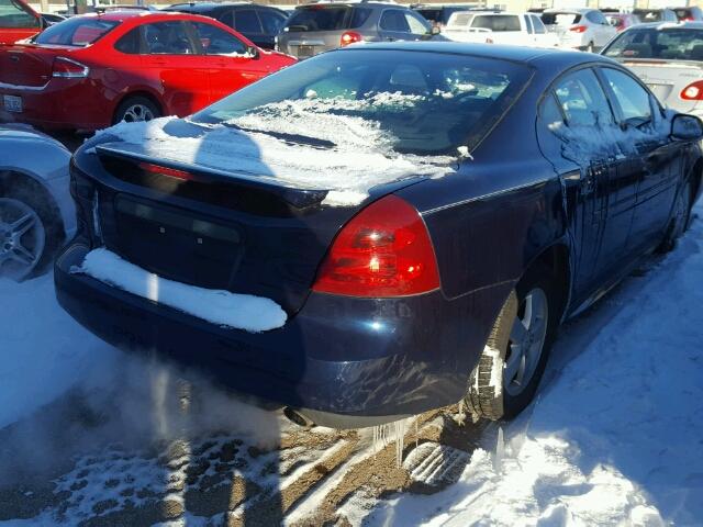 2G2WP552481103505 - 2008 PONTIAC GRAND PRIX BLUE photo 4