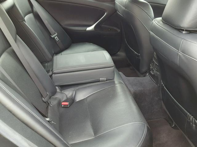 JTHBK262795094514 - 2009 LEXUS IS 250 GRAY photo 6