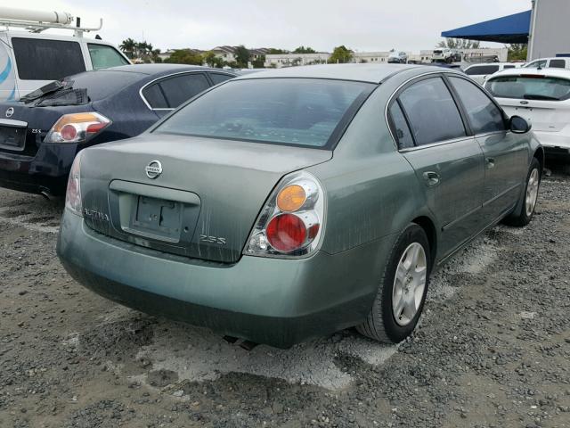 1N4AL11D94C165056 - 2004 NISSAN ALTIMA BAS GREEN photo 4