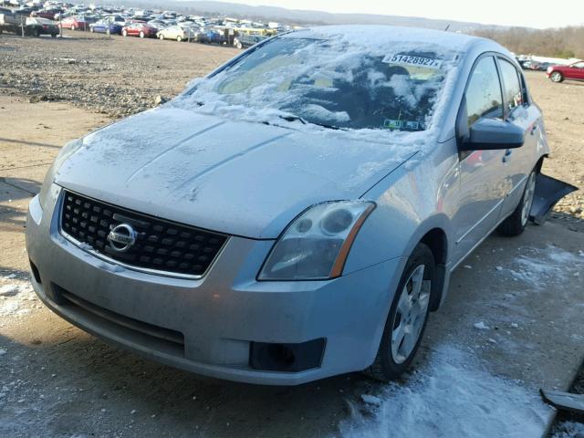 3N1AB61E69L646190 - 2009 NISSAN SENTRA 2.0 SILVER photo 2