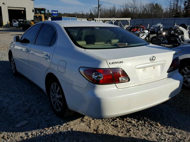 JTHBF30G420027094 - 2002 LEXUS ES 300 WHITE photo 3