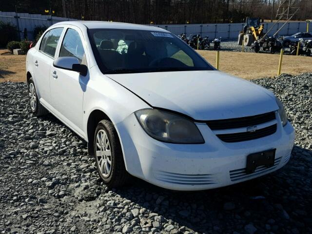 1G1AT58H997119973 - 2009 CHEVROLET COBALT LT WHITE photo 1