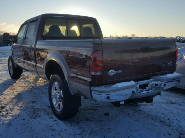 1FTWW31P36ED76953 - 2006 FORD F350 SRW S MAROON photo 3