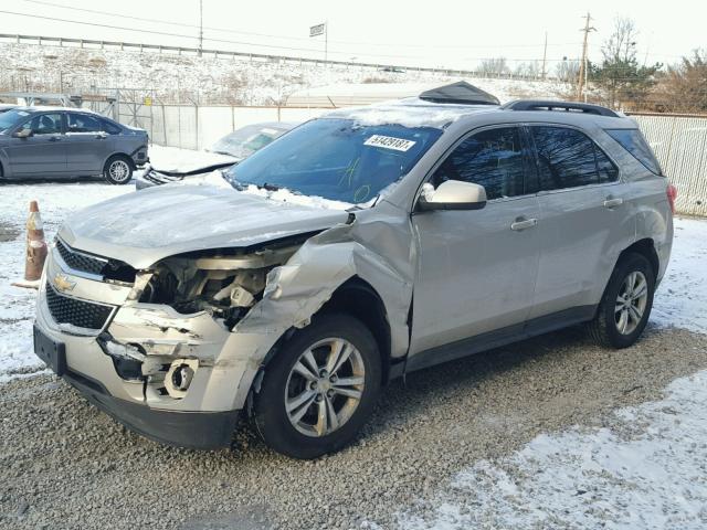 1GNALDEK9DZ132633 - 2013 CHEVROLET EQUINOX LT TAN photo 2