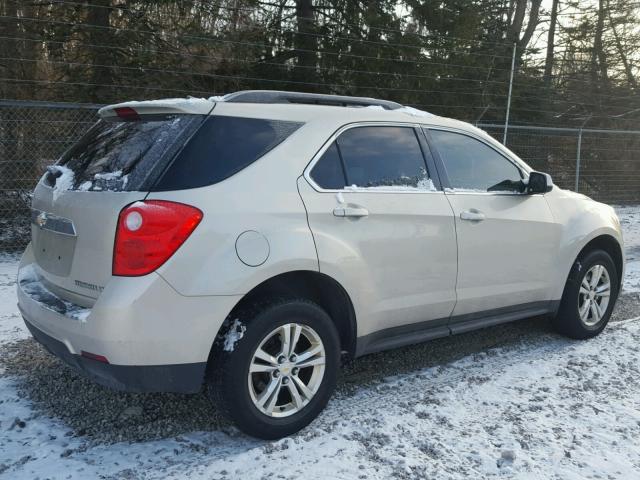 1GNALDEK9DZ132633 - 2013 CHEVROLET EQUINOX LT TAN photo 4