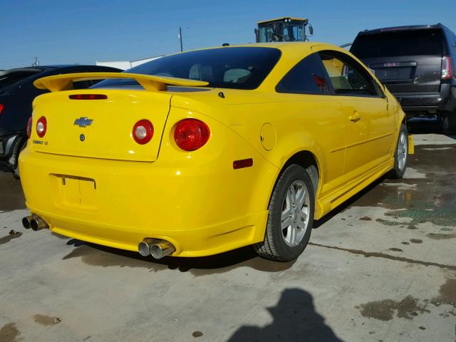 1G1AL18F367690765 - 2006 CHEVROLET COBALT LT YELLOW photo 4