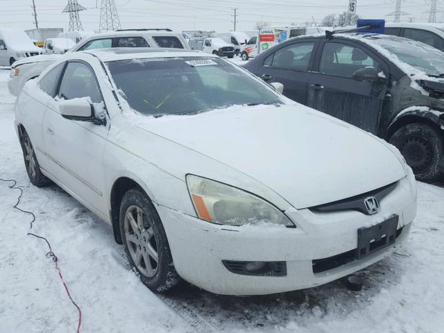 1HGCM82633A035648 - 2003 HONDA ACCORD EX WHITE photo 1