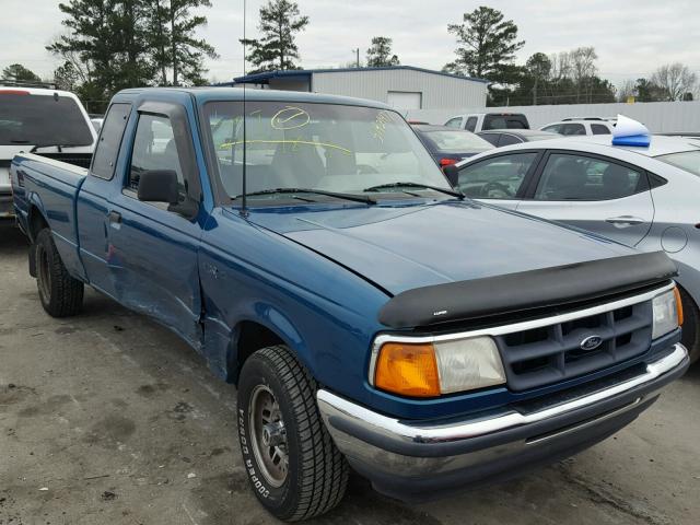 1FTCR14X6RPB24701 - 1994 FORD RANGER SUP GREEN photo 1