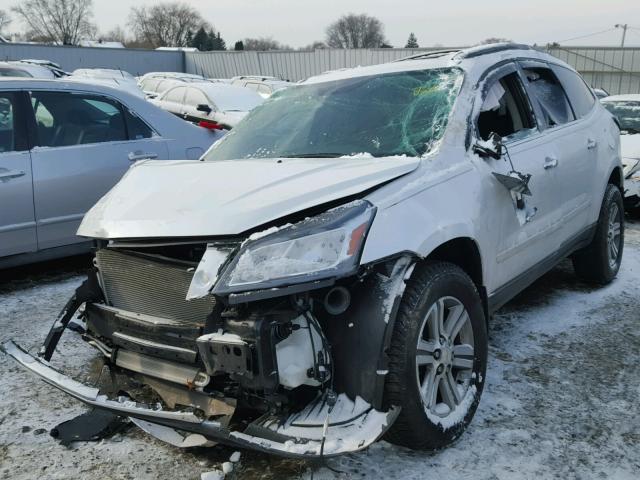 1GNKVGKD1GJ289887 - 2016 CHEVROLET TRAVERSE L WHITE photo 2