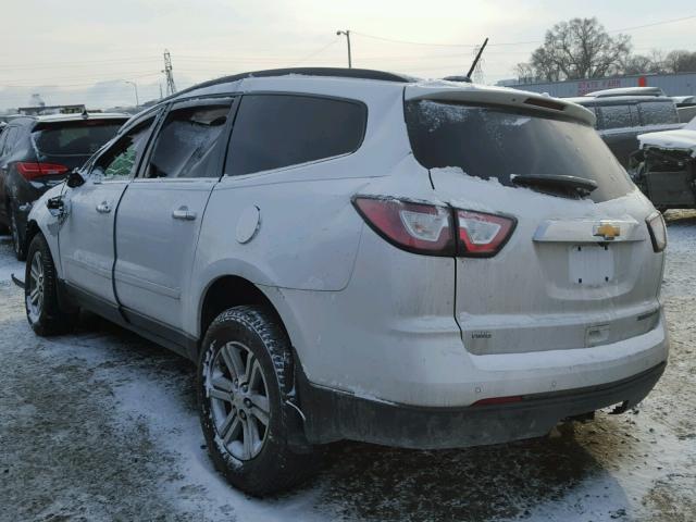 1GNKVGKD1GJ289887 - 2016 CHEVROLET TRAVERSE L WHITE photo 3