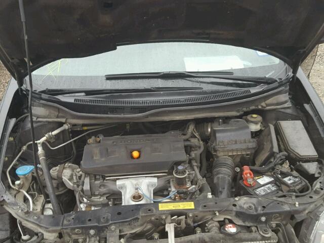 19XFB2F95CE004417 - 2012 HONDA CIVIC EXL أسود صورة 7
