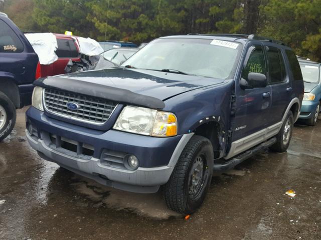 1FMDU63E62UC36322 - 2002 FORD EXPLORER X BLUE photo 2