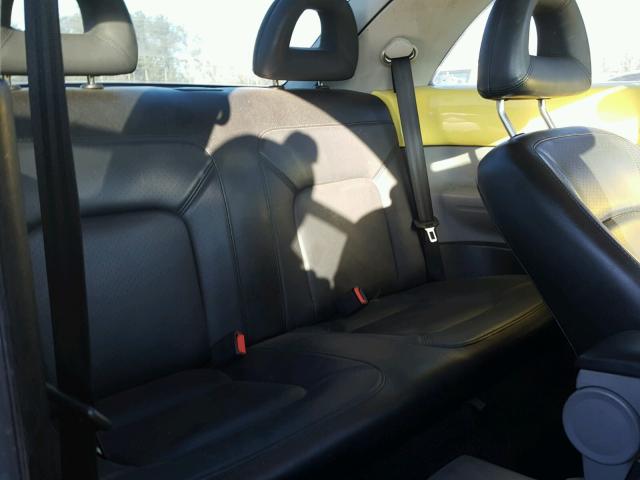 3VWDC21C21M401087 - 2001 VOLKSWAGEN NEW BEETLE 黄色 照片 6